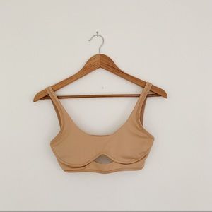 Proclaim cutout bralette in ada nude (2 of 2)